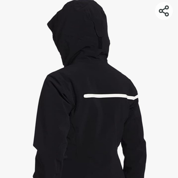 Columbia Omni-Heat Thermal Comfort Roffe Ski Winter Snow Jacket Black White XL - Picture 4 of 17